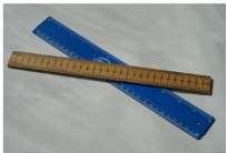 Ruler A straight measuring