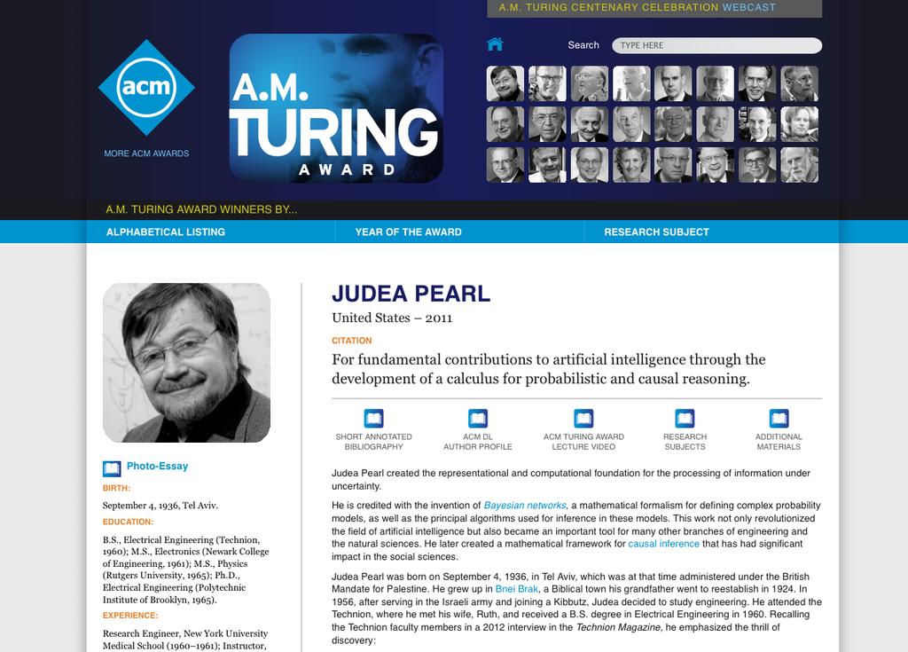 2011 Turing Award was for