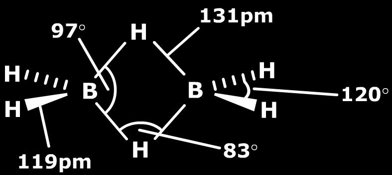 The bridge bond of B 2 H 6 is also known as banana bond. As the shape of bond is similar to that of banana. This is because of the hybridization (i.e. sp 3 -s-sp 3 ) of boron-hydrogen-boron atom involves in bridge bonding.
