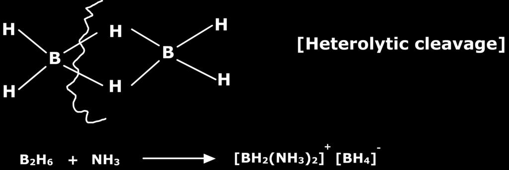 In homolytic cleavage two electrons in a cleaved bond are divided equally between the products.
