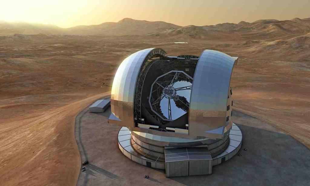 The European Extremely Large Telescope 37 Resolving Power! Larger telescopes are also better able to resolve small details in objects they observe!