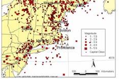 New England Seismic Network including NYS Earthquakes occur throughout NE United States and SE