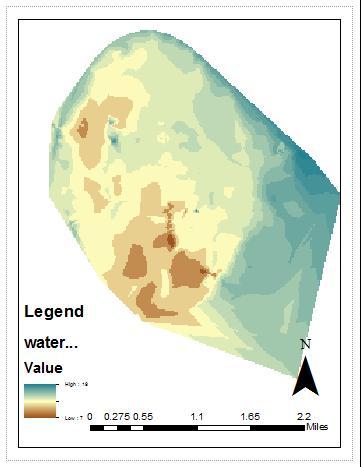 Arc Toolbox Spatial Analysis Tool- Hydrology- Watershed. Output of the operation is shown in Fig.3 Fig.3 North Zone Watershed Arc Toolbox- Conversion Tools- From Raster choose Raster to Polygon.