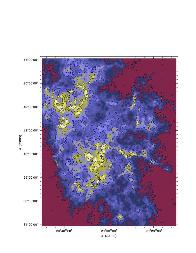 A 1.2 mm continuum survey of Cygnus X CygX-North (Bontemps et al.