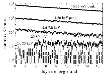 Slow pulse backgrounds in PPCs PRL 106, 131301 (2011) CoGeNT first identified slow