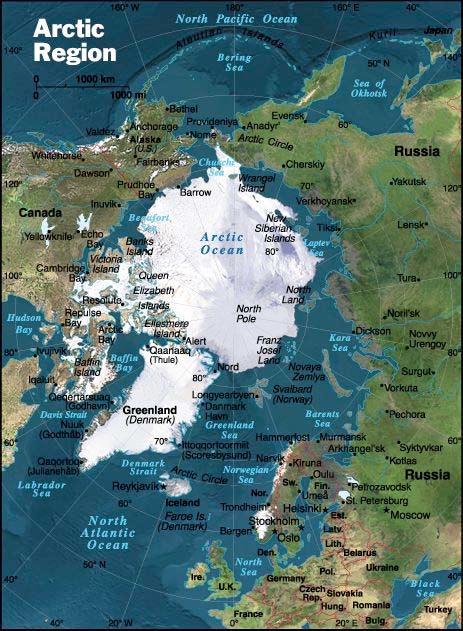 Permanent snow and ice in the Northern Hemisphere: Area Vol. Sea level 10 6 km 2 10 6 km 3 eq. (m) Greenland 1.73 3.0 7.