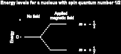 Note that NMR unlike Electron Spin Resonance (ESR) probes the nuclei of atoms and molecules, not their electrons.