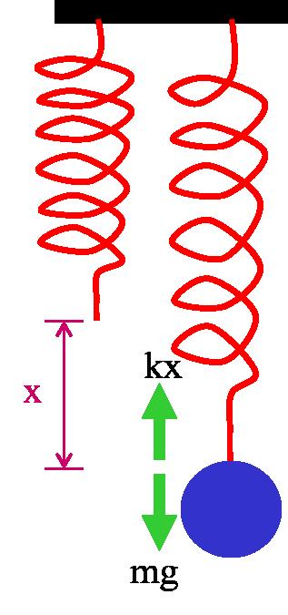 Pendulum-Spring Comparison Quantity Mass-Spring Pendulum Stiffness k mg/l inertia m m ω k/m g/l Note: ω=2πf and f =1/T