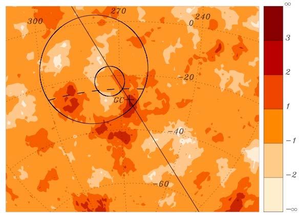 Study of excess from the Galactic Center (II) The Pierre Auger Coll., Astroparticle Phys.
