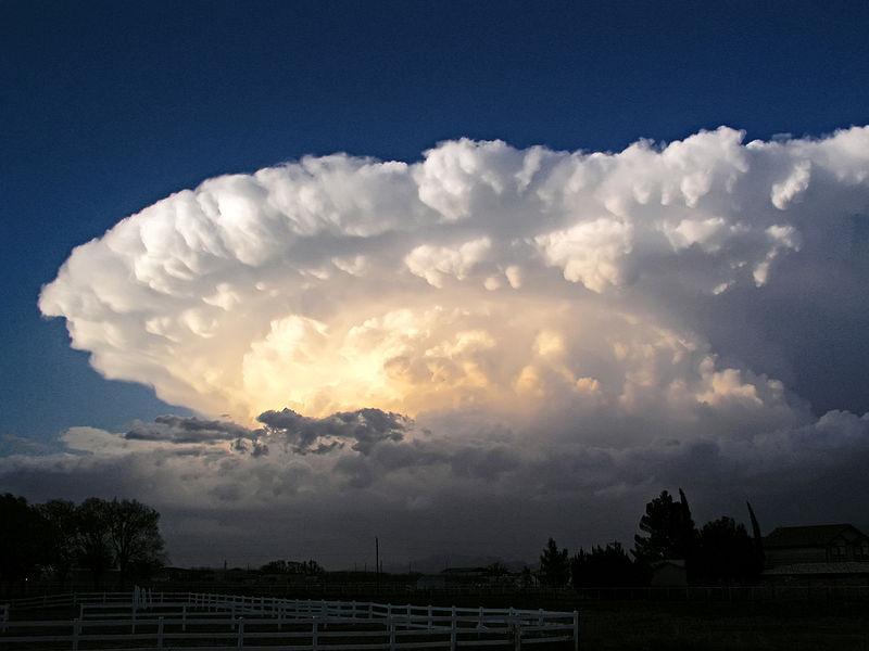 What is a super-cell thunderstorm? A supercell thunderstorm is a long-lived thunderstorm whose updrafts and downdrafts are in near balance.