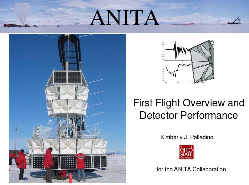 Detector was tested in pulsed electron beam at