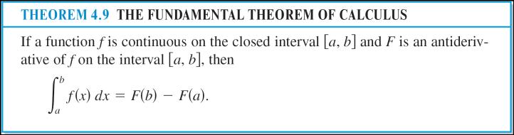 The Fundamental Theorem of Calculus The Fundamental Theorem of Calculus We can now evaluate a definite integral using Riemann Sums (or the trapezoidal rule), & we can use geometric formulas, but what