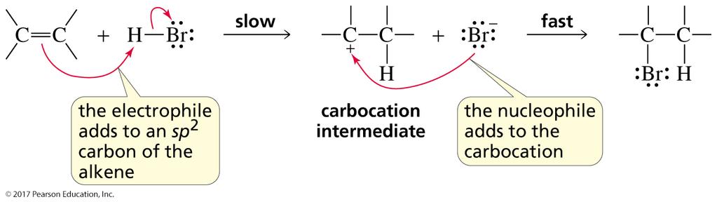 The Mechanism of an Electrophilic