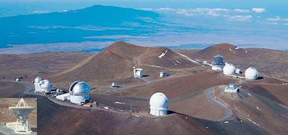 Mauna Kea, Hawai i Mauna Kea is the best place on Earth for astronomical telescopes High elevation Far from urban