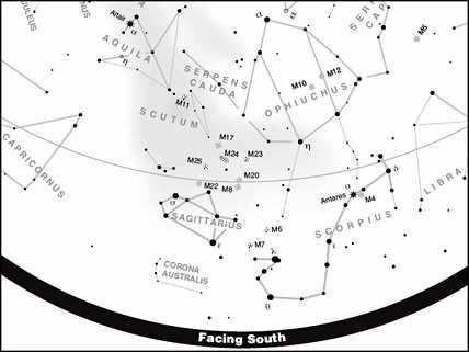 map for beginners Practical observing tips Learn The Sky Learn the sky with the naked eye Download star charts from Sky &