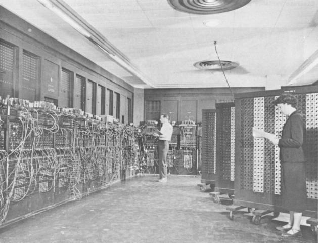 Electronic Numerical Integrator and Calculator (ENIAC), 1945 To replace all the "computers", meaning the women who were