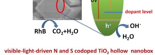 of the T400 sample (a NO decomposition rate of less than 10%). This result also confirms the enhanced visible photocatalytic activity of methionine modified TiO2 HNBs. 4.