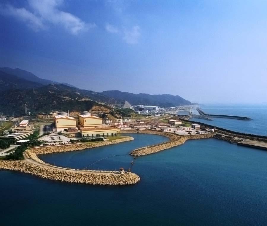 Daya Bay Nuclear Power Plant Daya Bay Lind Ao Ling Ao II Daya Bay A Powerful Neutrino Source Among the