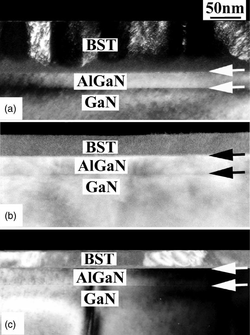 2483 Hansen et al.: AlGaN/ GaN metal-oxide-semiconductor heterostructures 2483 FIG. 7. Gate leakage for standard HFET, as-deposited MOSHFET, and MOSHFET following 600 C anneal.