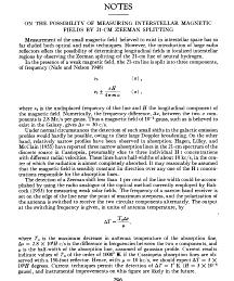 4. Zeeman Measurements at 1 cm Proposed by Bolton & Wild: ApJ 15 96 1957 in a short ApJ Note Useful detailed discussion: Crutcher et al.