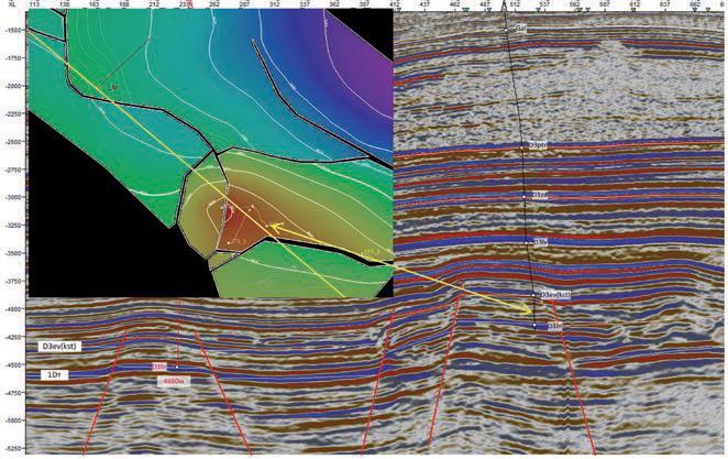 Survey Characteristics 3D survey: Size 120 km2 Fold 100 Bin size 40 m x 40 m Маximum offset 4000 m Gather quality: Signal/Noise ratio 1.
