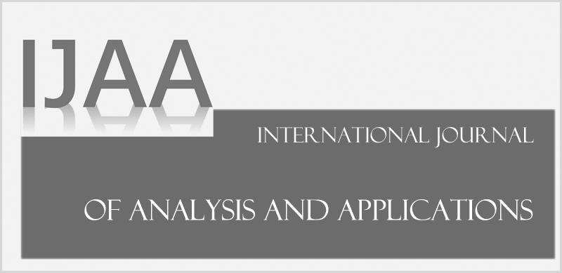 International Journal of Analysis and Applications Volume 16 Number 1 (2018) 25-37 URL: https://doi.org/10.28924/2291-8639 DOI: 10.