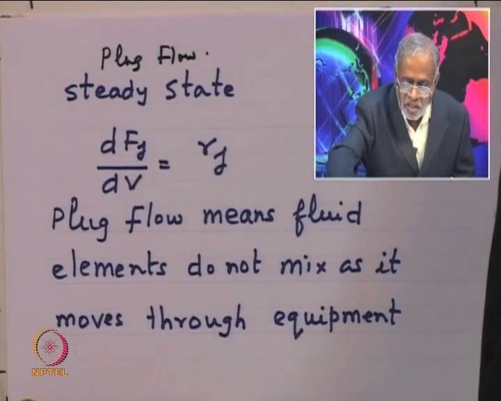 The equations that describe if the variation of various properties for a stirred vessel is given by this and for plug flow vessel given by this.