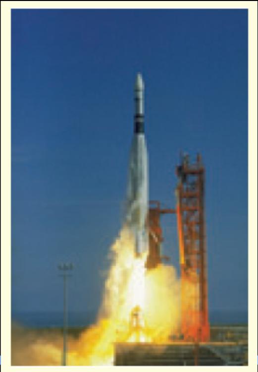 Example 15.18 The initial combined mass of a rocket and its fuel is m 0.