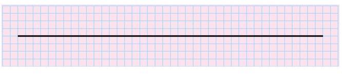 Example Problem (7.1): The line shown here is 10cm long: a) Draw a standing wave with one node between the ends. What is the wavelength of this wave?