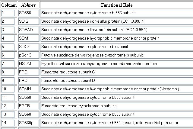 Subsystem: Succinate dehydrogenase (SDH) SDH