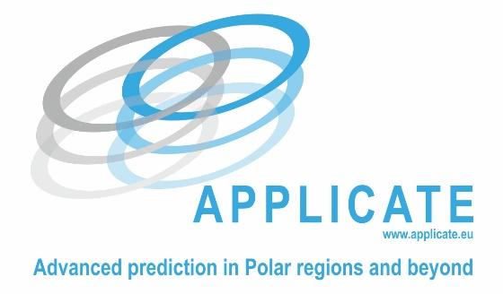 APPLICATE Advances prediction in Polar Regions and beyond Will develop enhanced predictive capacity for