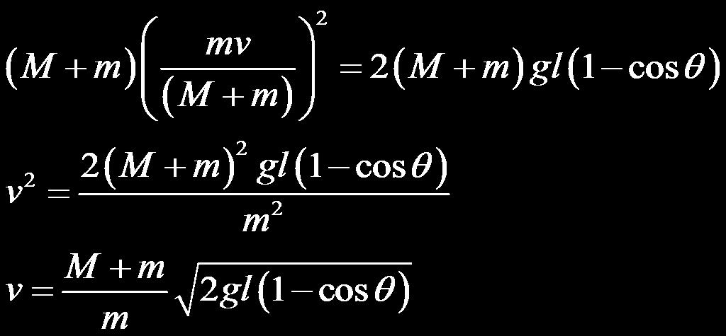 the second equation: l m v