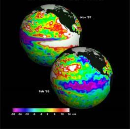 SALINITY AND TEMPERATURE CAUSE THE DEEP OCEAN CURRENTS.
