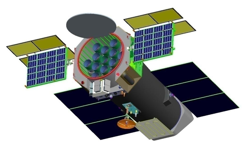 Array (9x) - Polarimetry Focusing Array (4x) Collimated: - Large Area Detector (40 Modules) -