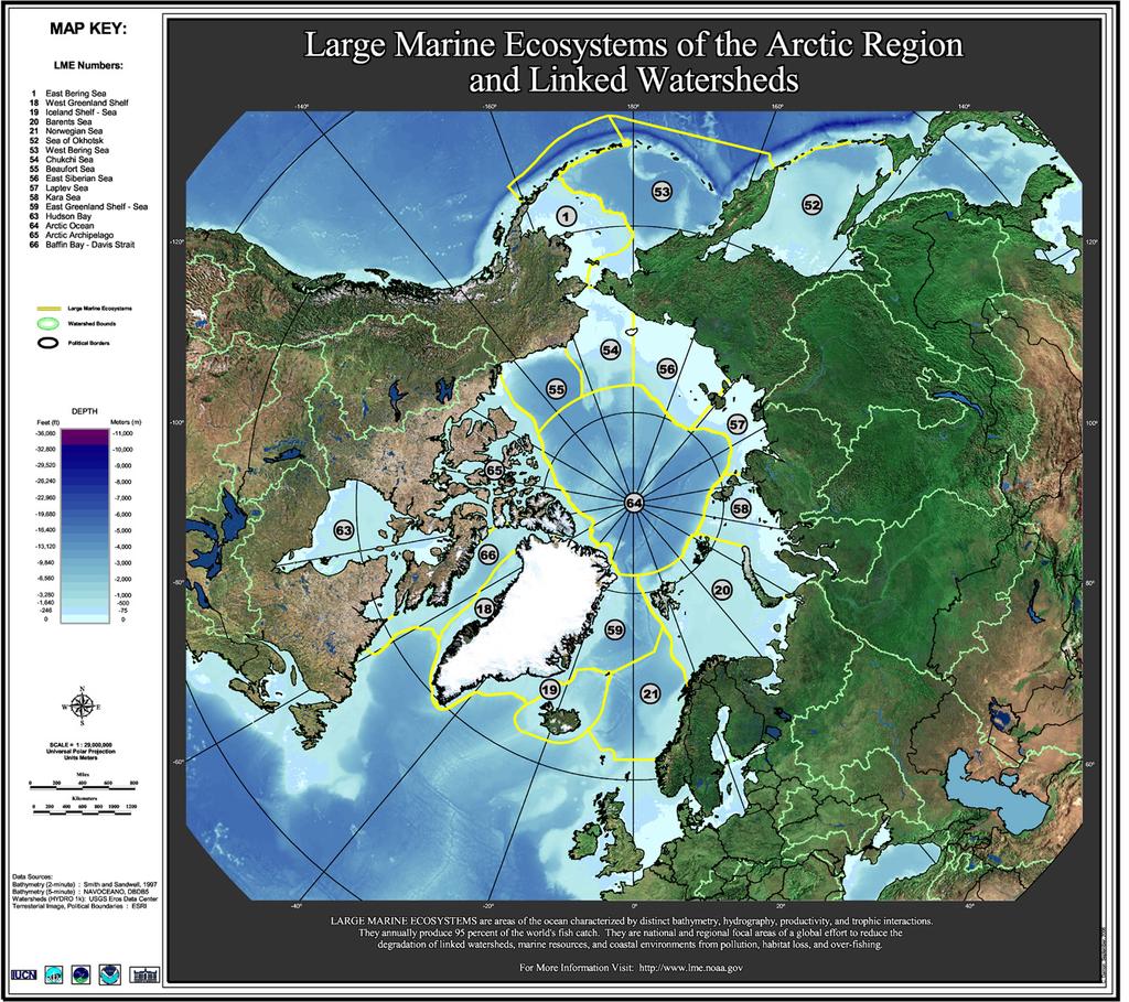 6 Ecosystem considerations should also be taken into account as supplemental factors, after sea ice extent, in establishing the Arctic Polar Code boundary.
