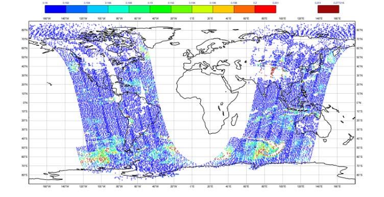 Error Ch 5-6: orography Ch 6 8: over ocean
