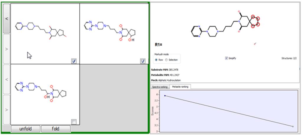 Metabolite Identification and Structure Assignment using Q-TOF MS and MS/MS Data With Q-TOF mass data, Mass-MetaSite performs metabolite identification and structure assignment in two steps: 1.