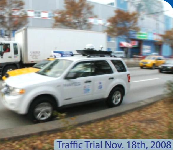 The operational capabilities of the system were demonstrated at the ITS World Congress [2] on November 18, 2008, when live arterial traffic was displayed for conference attendees. 330 6.