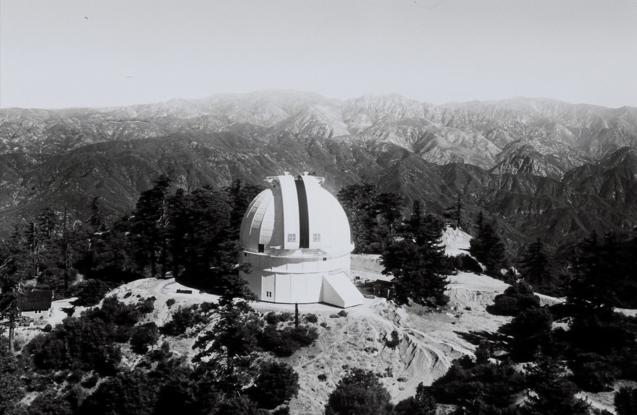 Mt. Wilson Observatory, San Gabriel Mountains, California Edwin Hubble Milton Humason In the