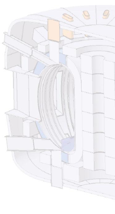Fusion Programme The cryostat overall dimensions could be thought of as a 7.8-m-diam, 5-m-high circular cylinder.