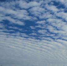 Stratocumulus clouds are found low in the sky. They are large and puffy. They can make light rain or snow.