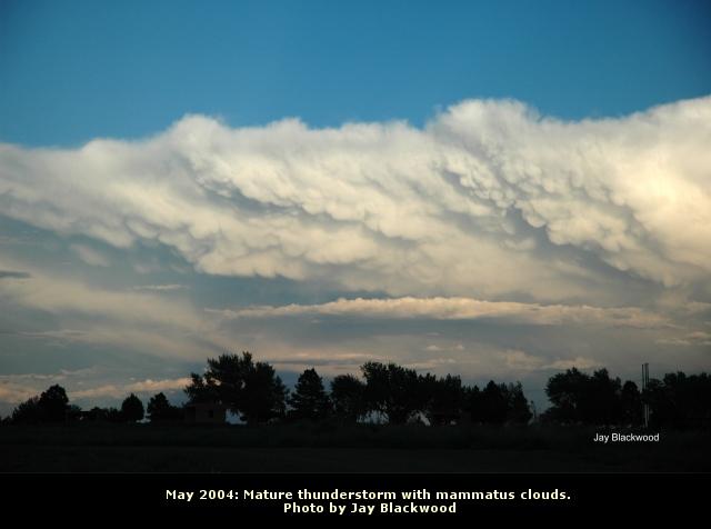 Unlike most clouds, this type forms in sinking air that remains