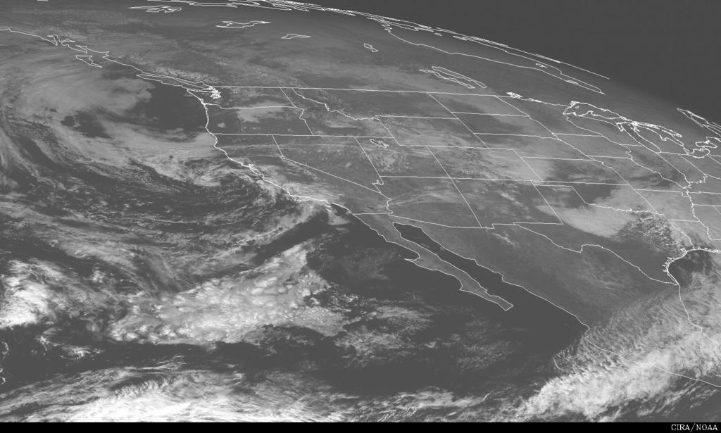 Visible Image (VIS) Detects the from clouds.