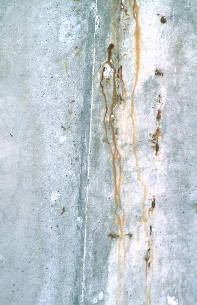 Application: Corrosion of reinforcement in concrete Corrosion caused by ingress of