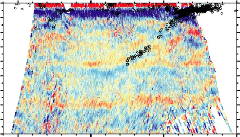 1010 T. TONEGAWA et al.: UPPER MANTLE IMAGING BENEATH THE JAPAN ISLANDS BY HI-NET TILTMETER RECORDINGS Fig. 5. (a) 0.16-Hz low-pass filtered RFs obtained at ASHH (red) and NAA (black) [Fig. 1(c)].
