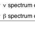 A single beta decay branch: - depends on: BR, end point, Z, R, spin-parity - Energy conservation: E e + E ν = Q From e - to anti-ν e spectrum A Z X A Z+1 Y + e + n e e - spectra from
