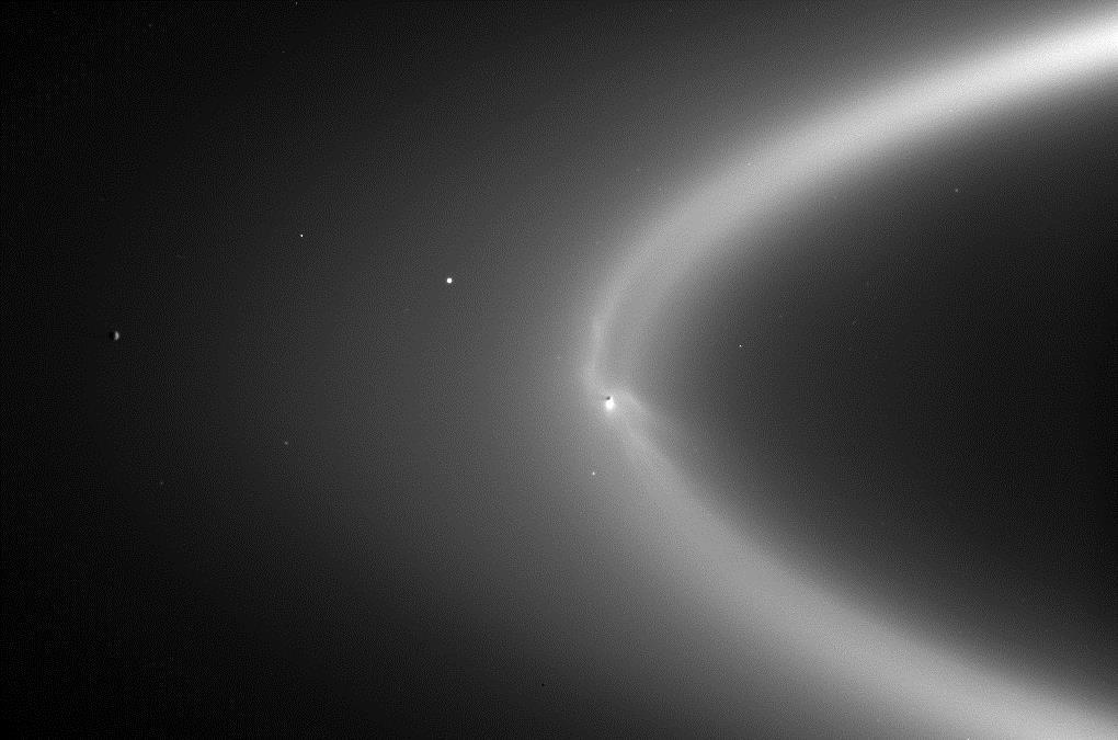 The E-Ring The water from Enceladus