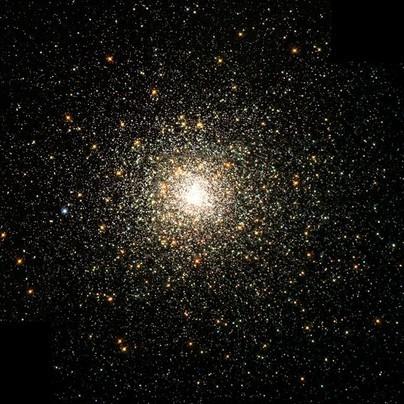 Name of the celestial object M 80 Image (credit: ESA, NASA. Hubble Space Telescope ) Globular cluster. This contains some of the Galaxy's oldest stars in the Red Giant phase.