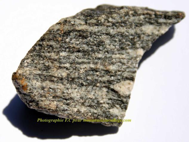 bands Example: gneiss formed from