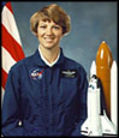 What was the first NASA space shuttle mission commanded by a woman?